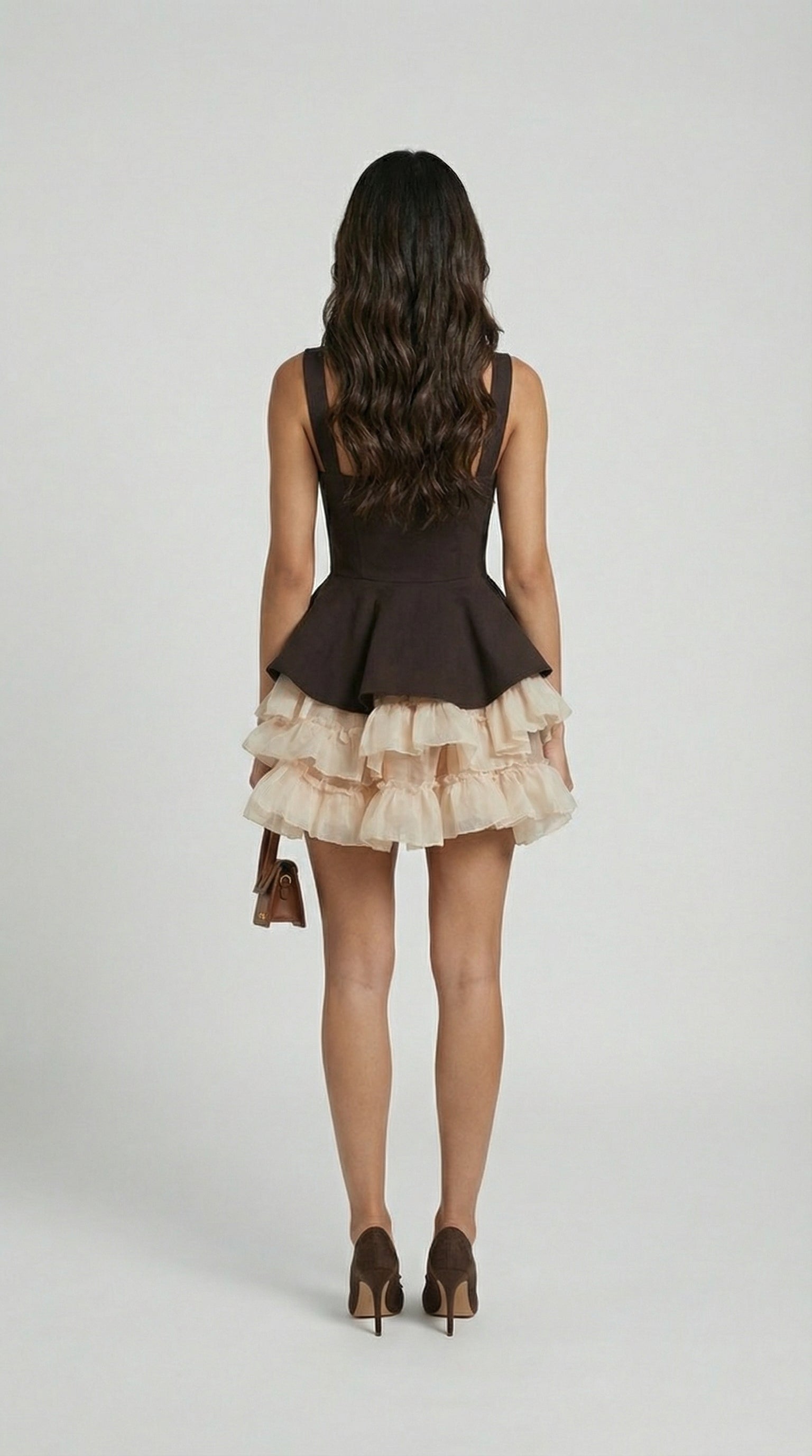 Tira - Timeless Contrast Satin Mini