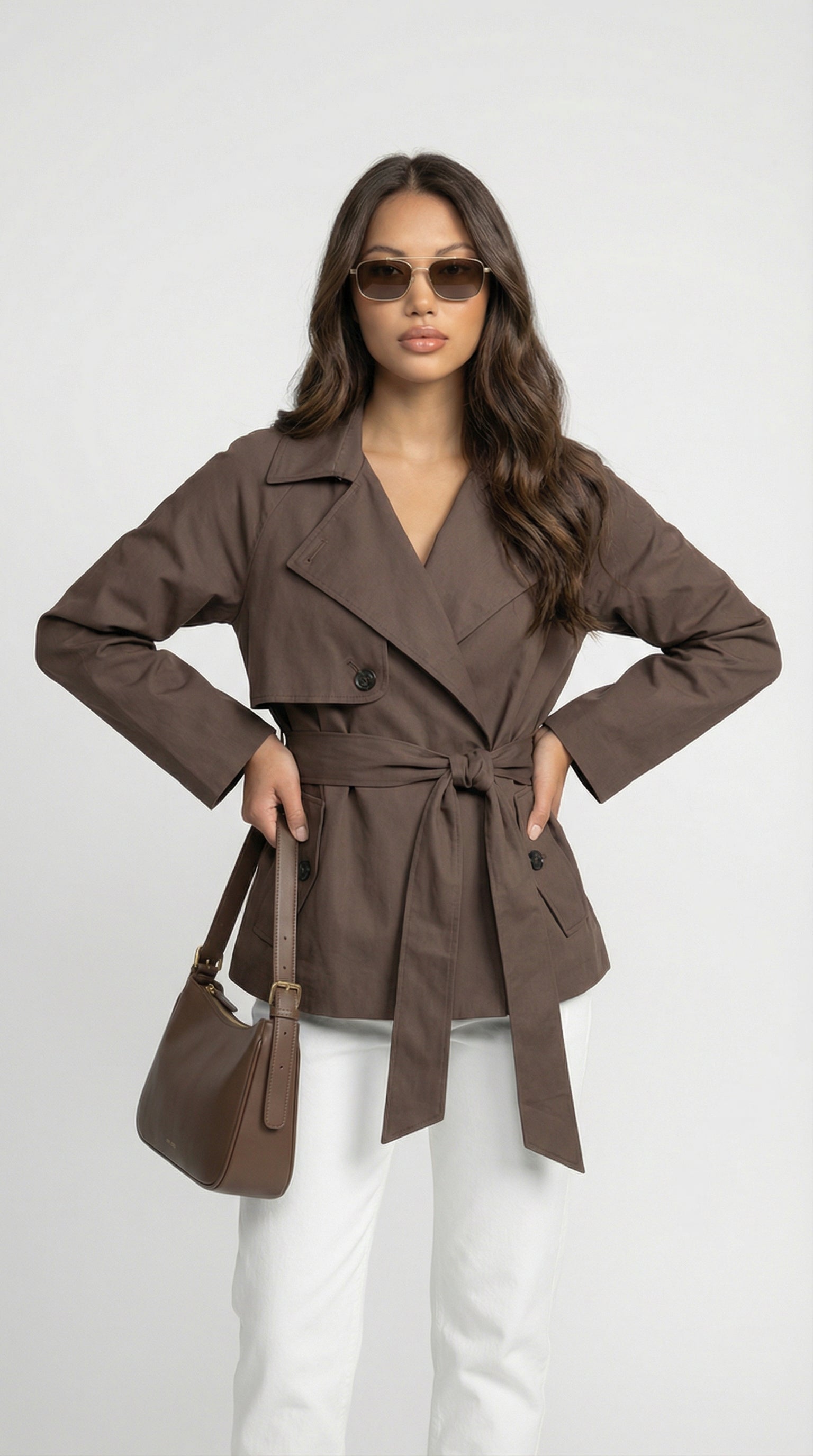 Miro - Lace-Up Long Sleeve Jacket