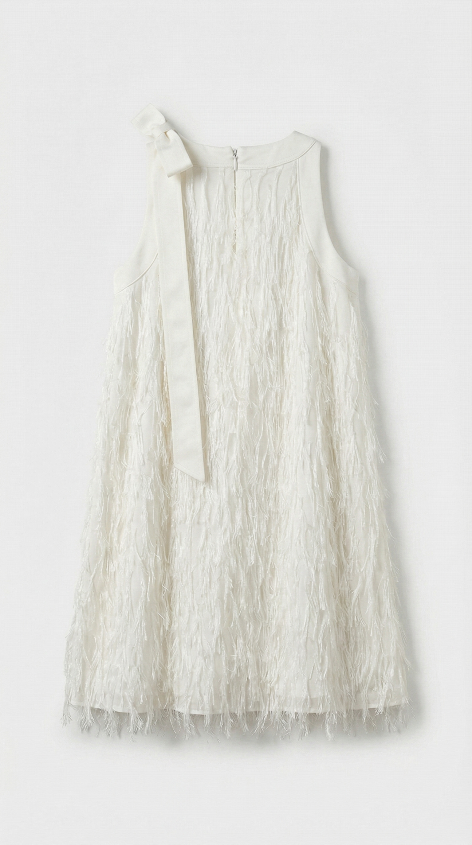 Ery - Fringed Sleeveless Party Dress