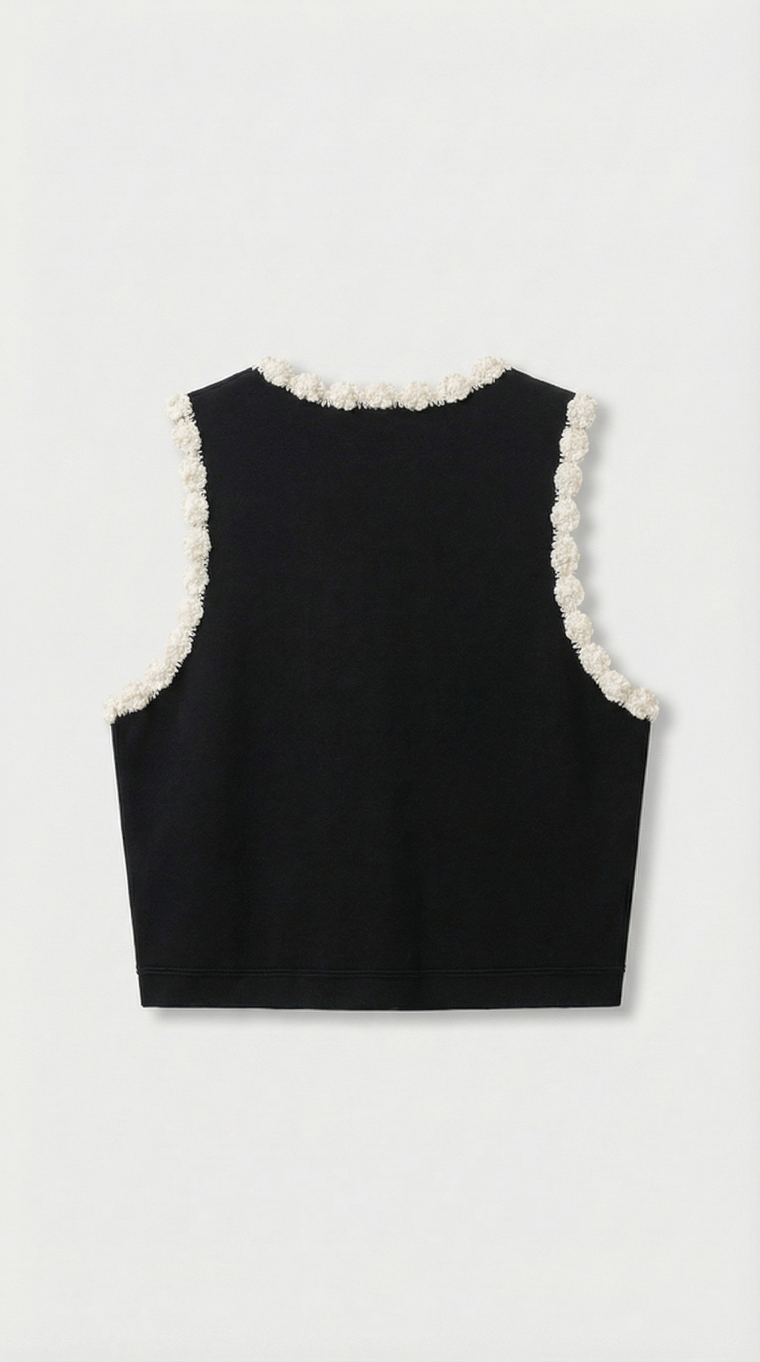 Salo - Crochet-Trimmed Knit Set