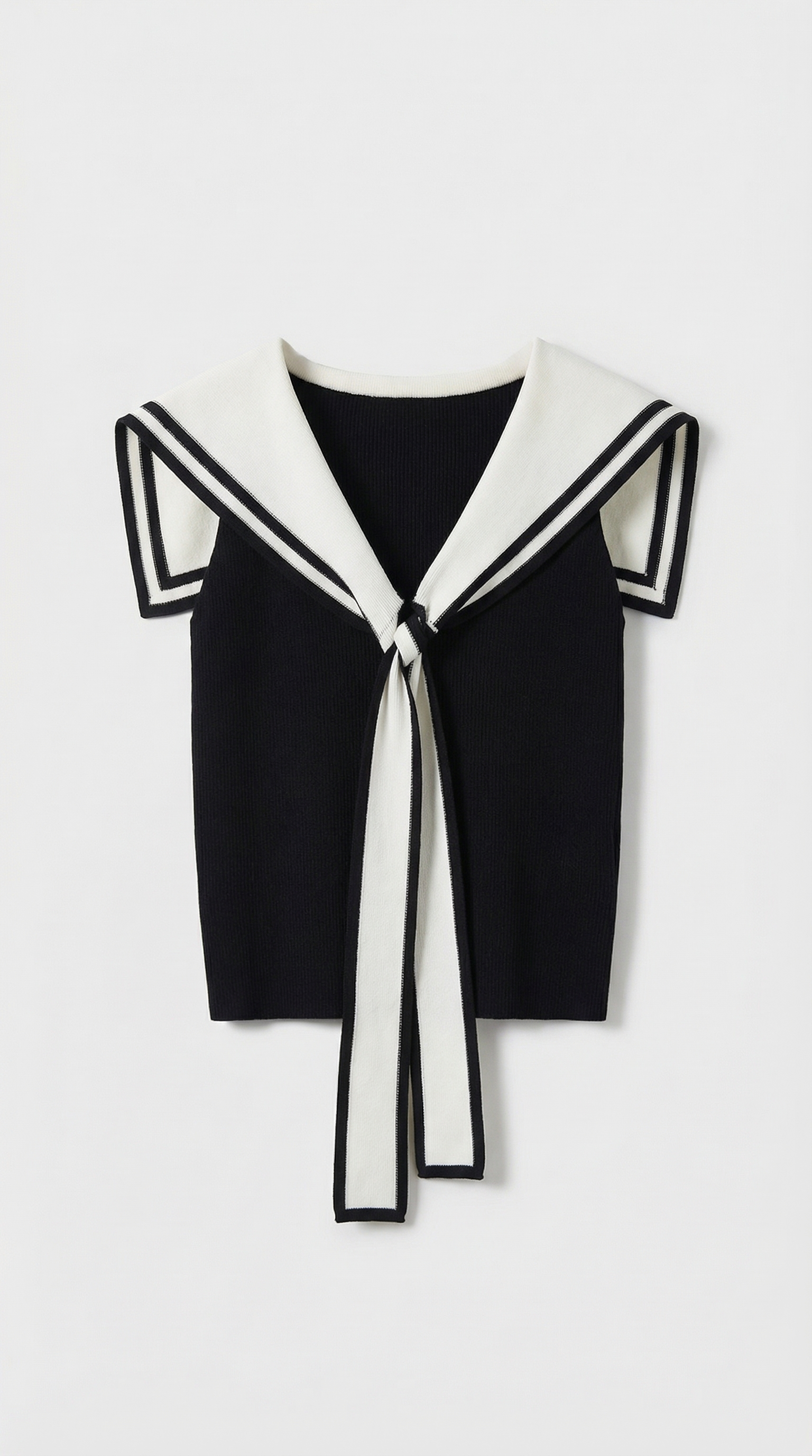 Ona - Nautical Sleeveless Knit Top