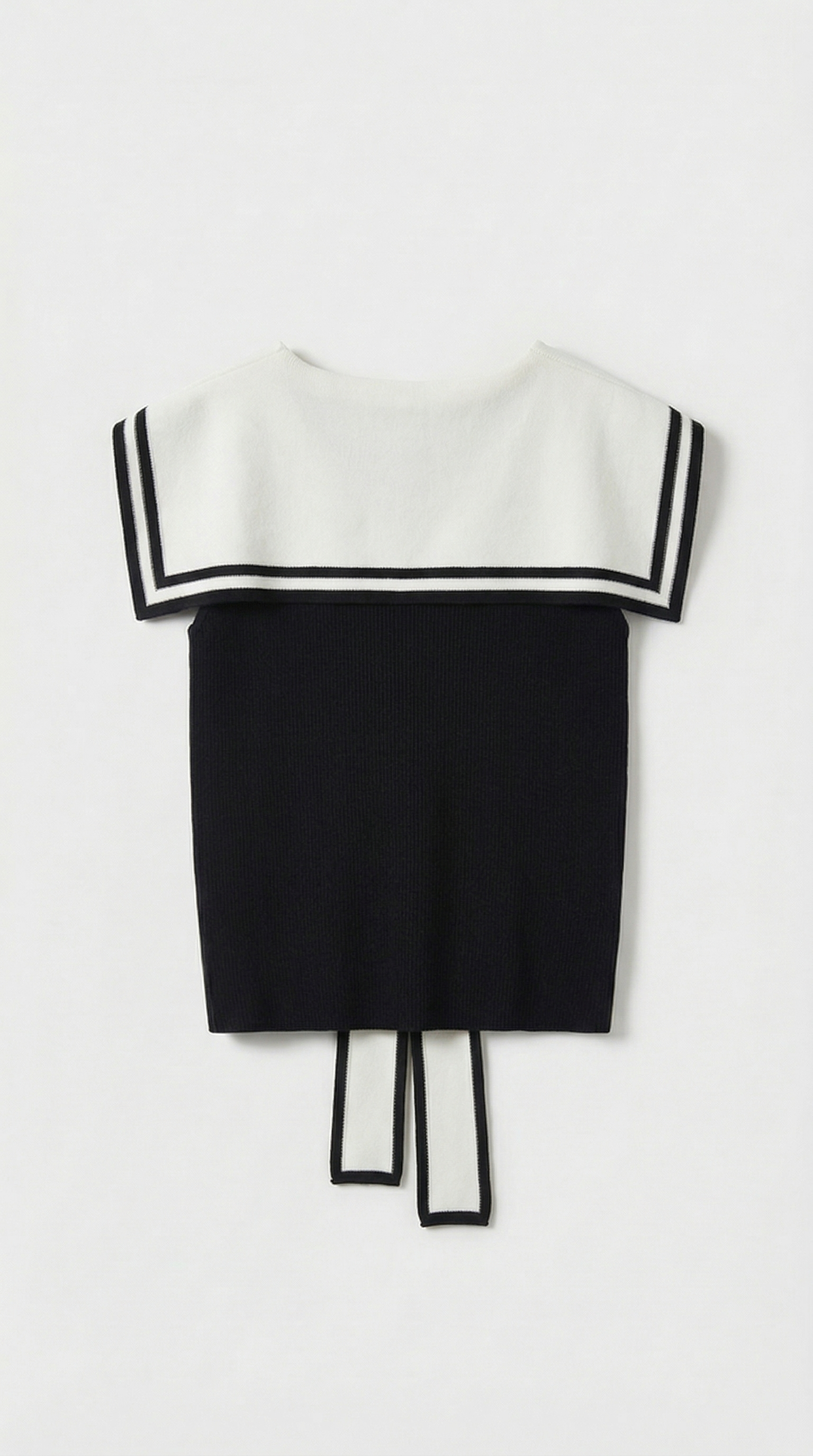 Ona - Nautical Sleeveless Knit Top
