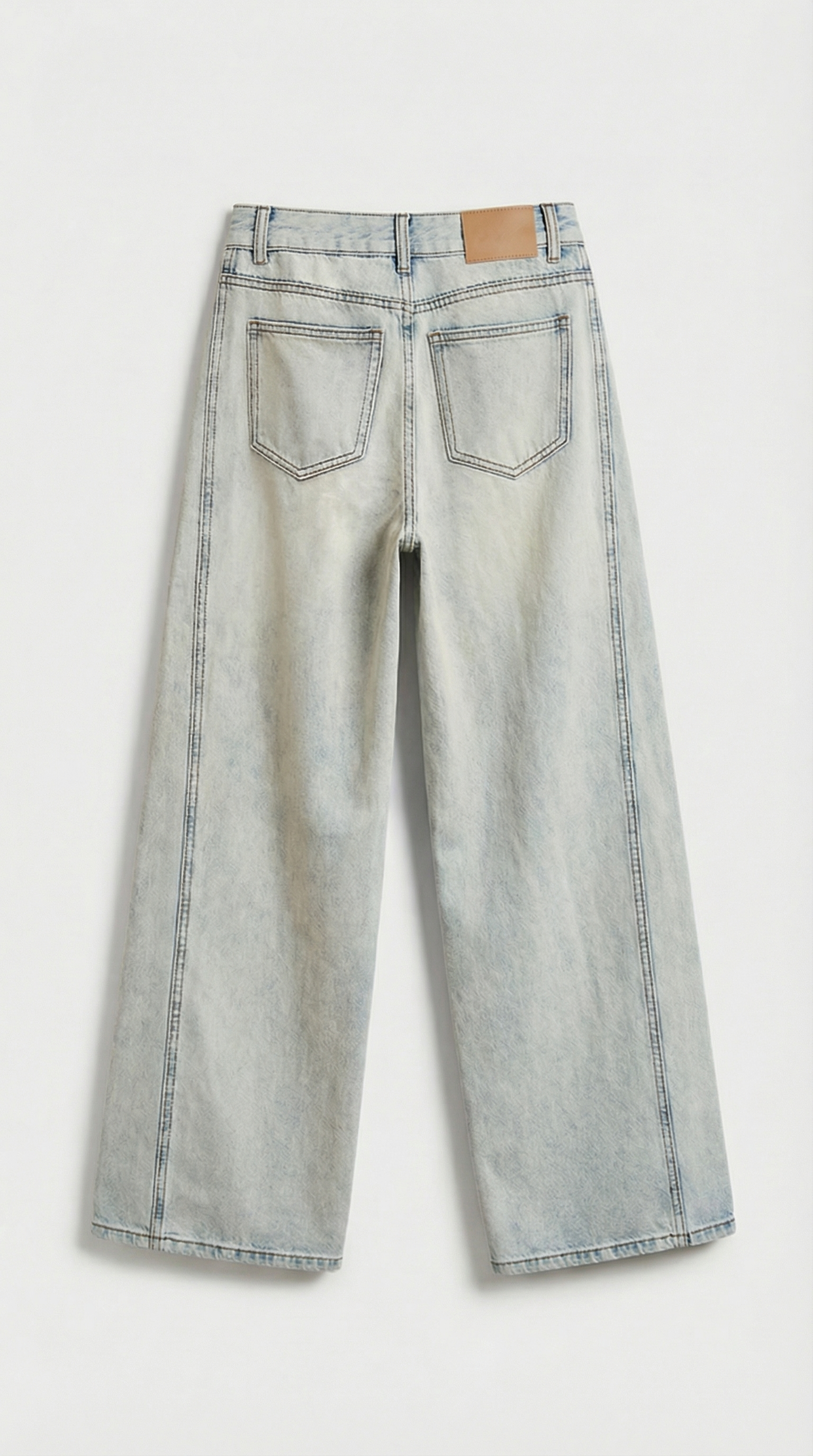Dana - Crystal-Embellished Wide-Leg Jeans