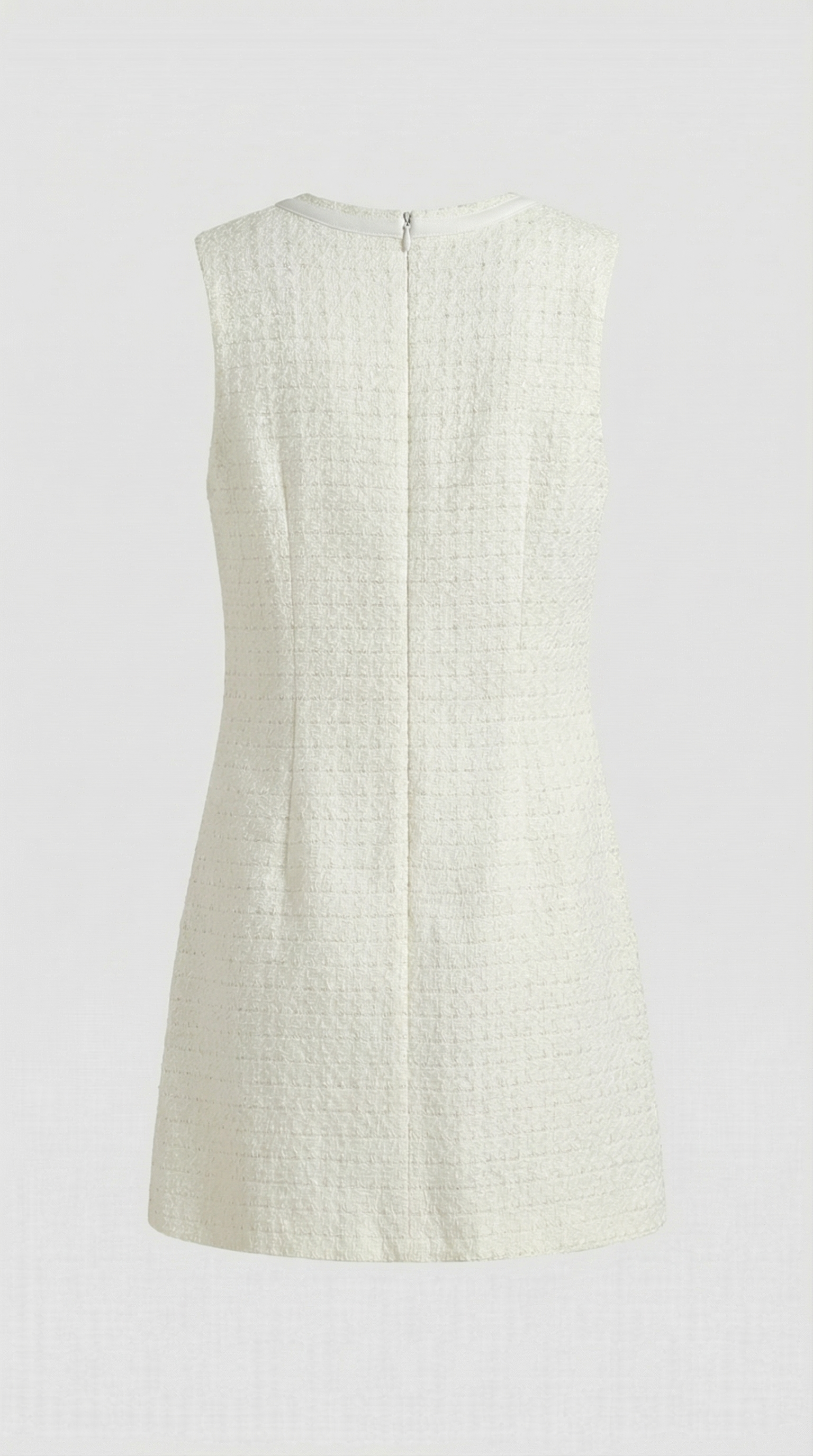 Reta - Triple Bow Crystal-Embellished Tweed Dress