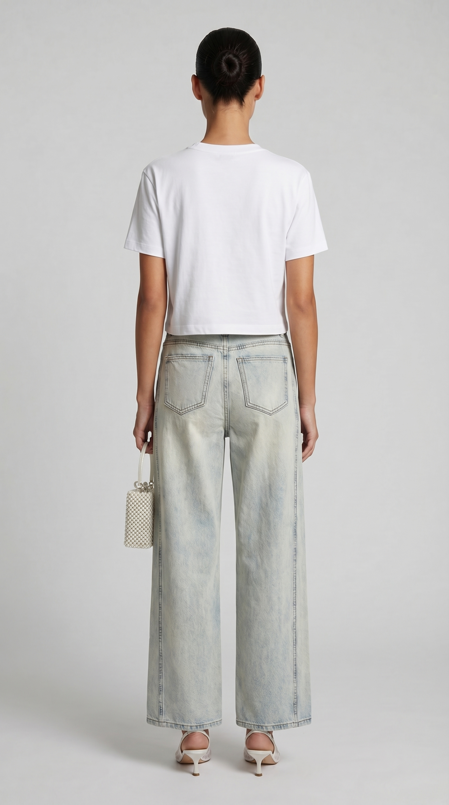 Raba - Crystal-Embellished Cut-Out T-Shirt