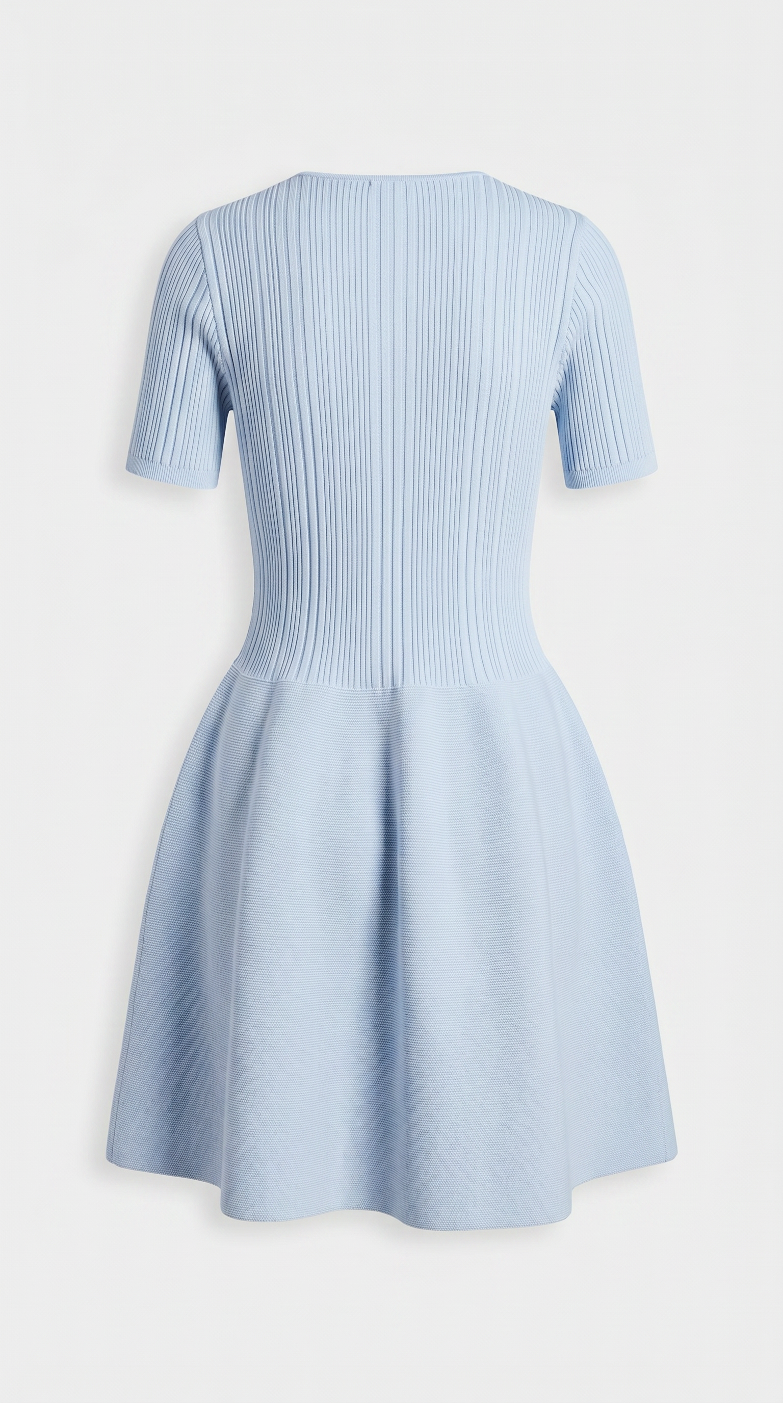 Osla - Crystal-Embellished Ribbed Knit Mini Dress