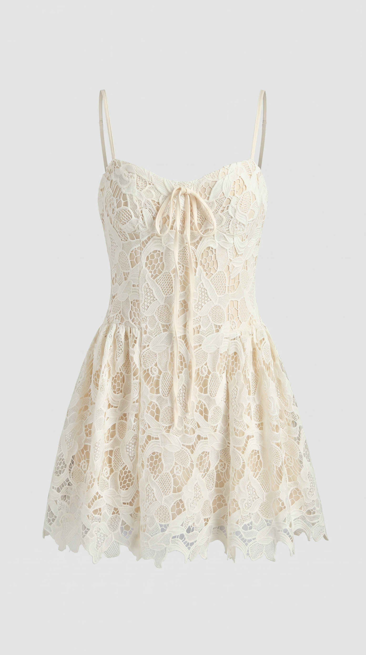 Bonita - Corded Lace Mini Dress