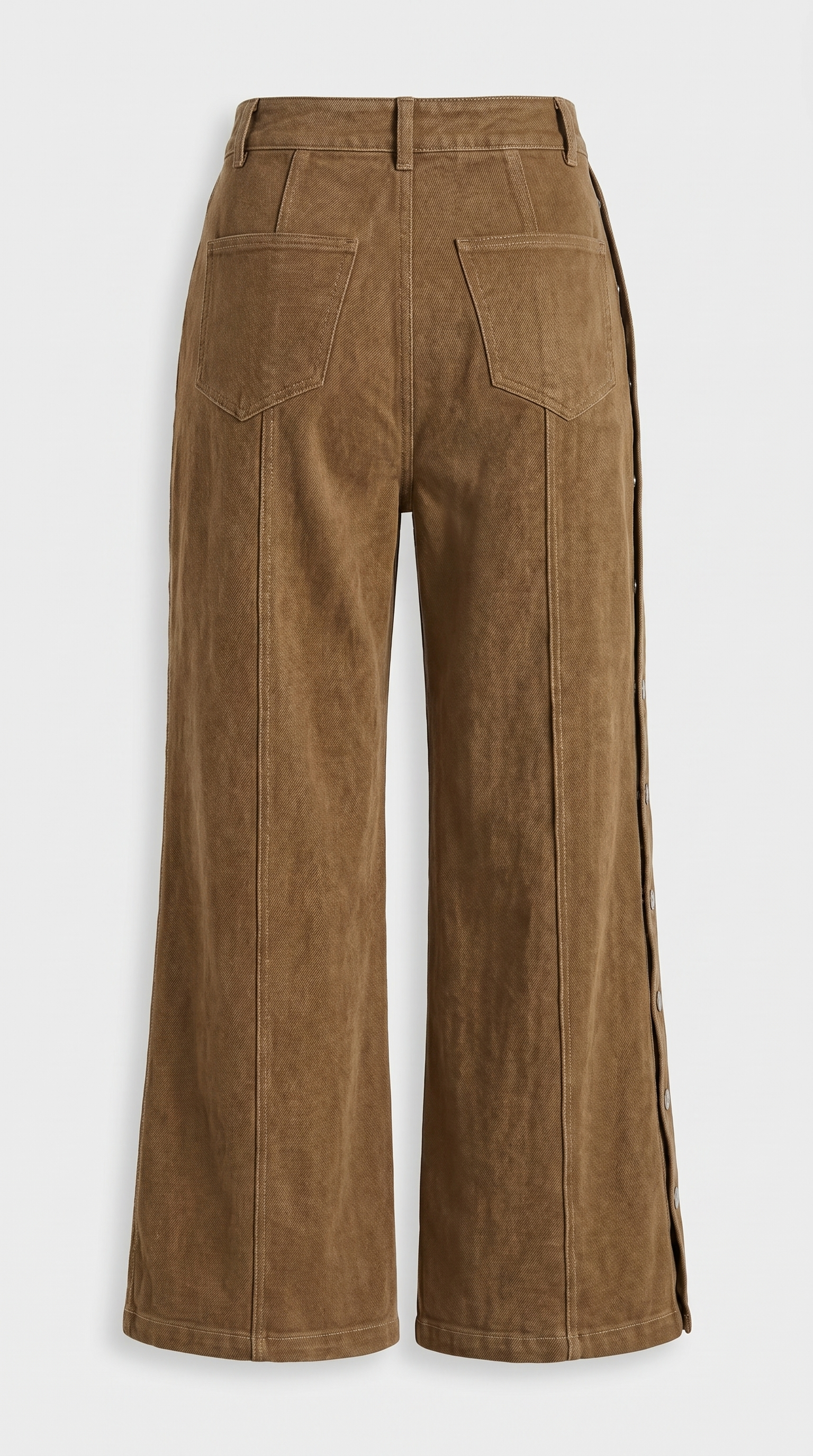 Ephira - Chaqueta recortada y conjunto de pantalones alargados de cintura alta