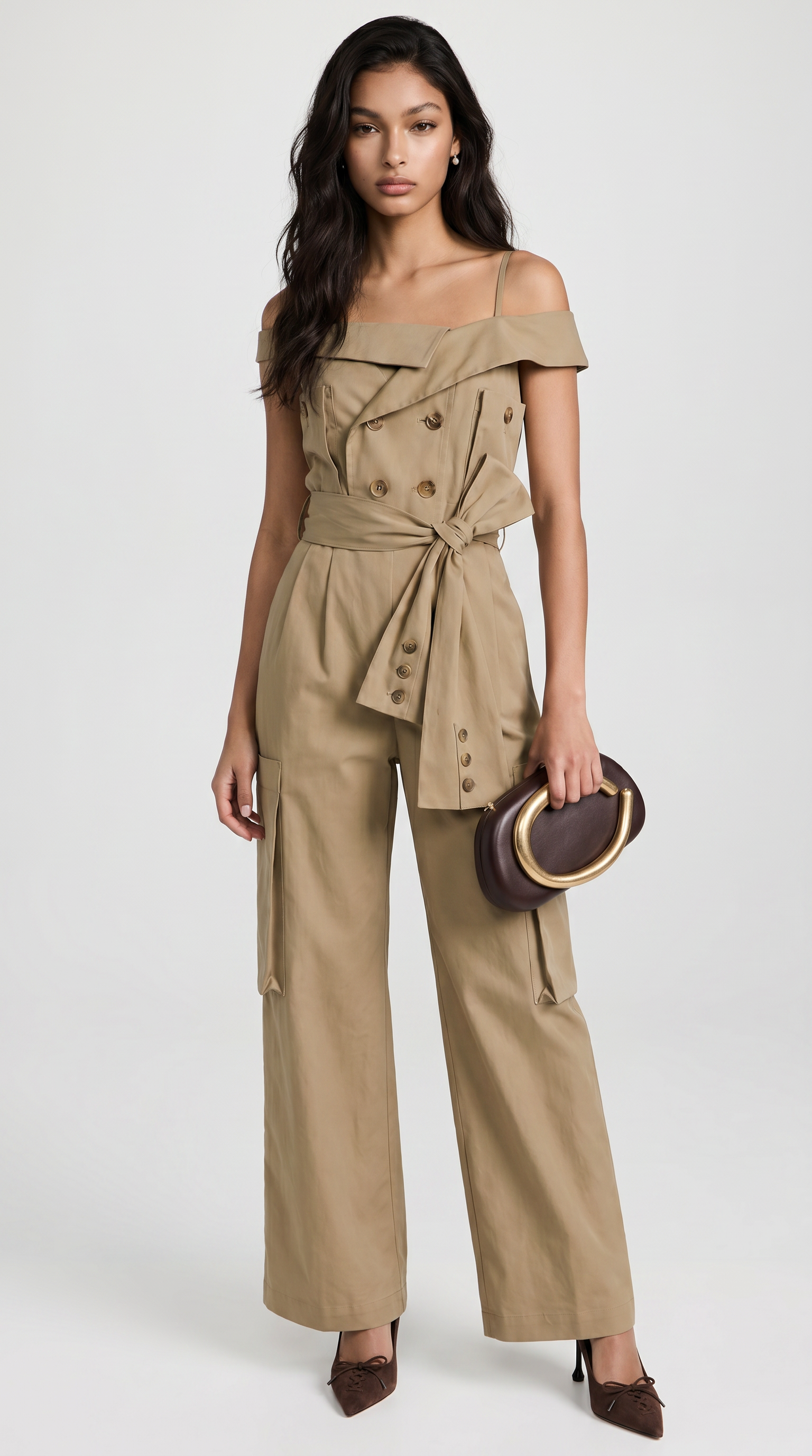 Luna - Square Neck Slimming Jumpsuit