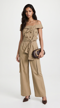 Luna - Square Neck Slimming Jumpsuit